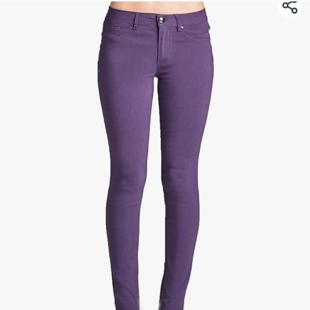 Joe's Jeans Women's Skinny Stretchy Jeans in Purple / Lavander / Plum Sz 26